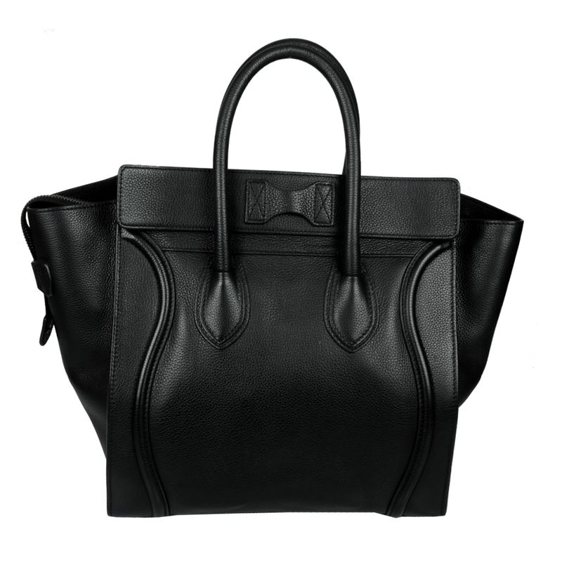 Bolsa-Celine-Luggage-Couro-Preto