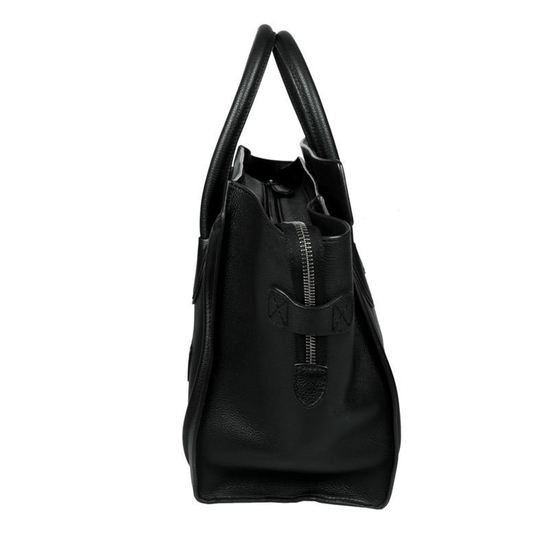 60876-Bolsa-Celine-Luggage-Couro-Preto