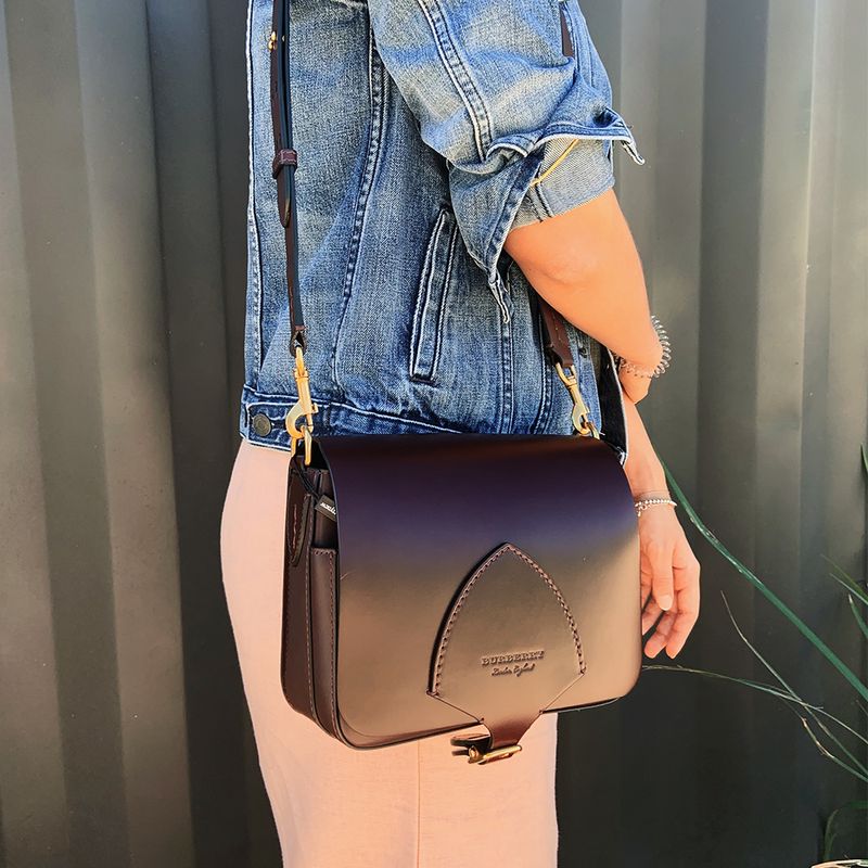 Bolsa-Burberry-Couro-Marrom