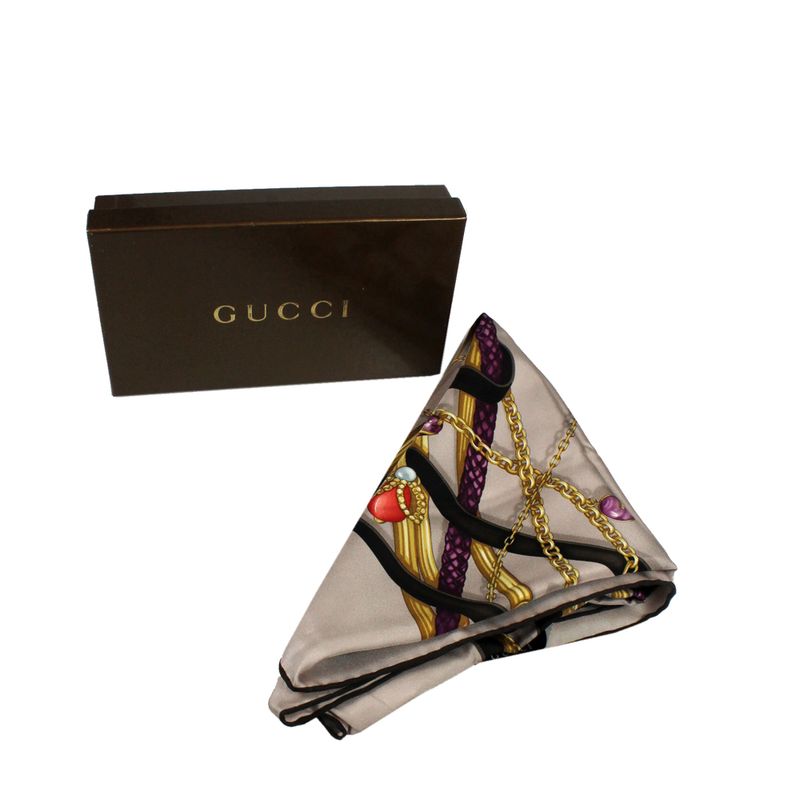 Lenco-Gucci-Seda-Roxo