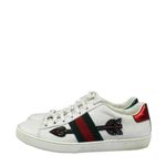 Tenis-Gucci-Couro-Branco-e-Bordado-de-Strass