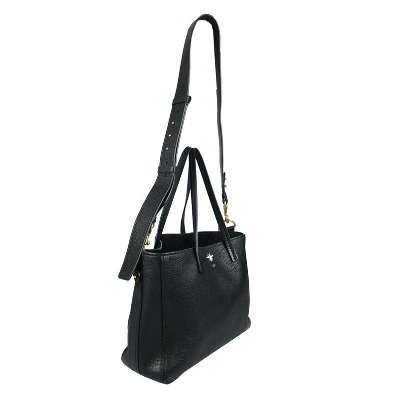 Bolsa-Christian-Dior-D-bee-Shopper-Preta