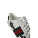 Tenis-Gucci-Couro-Branco-e-Bordado-de-Strass