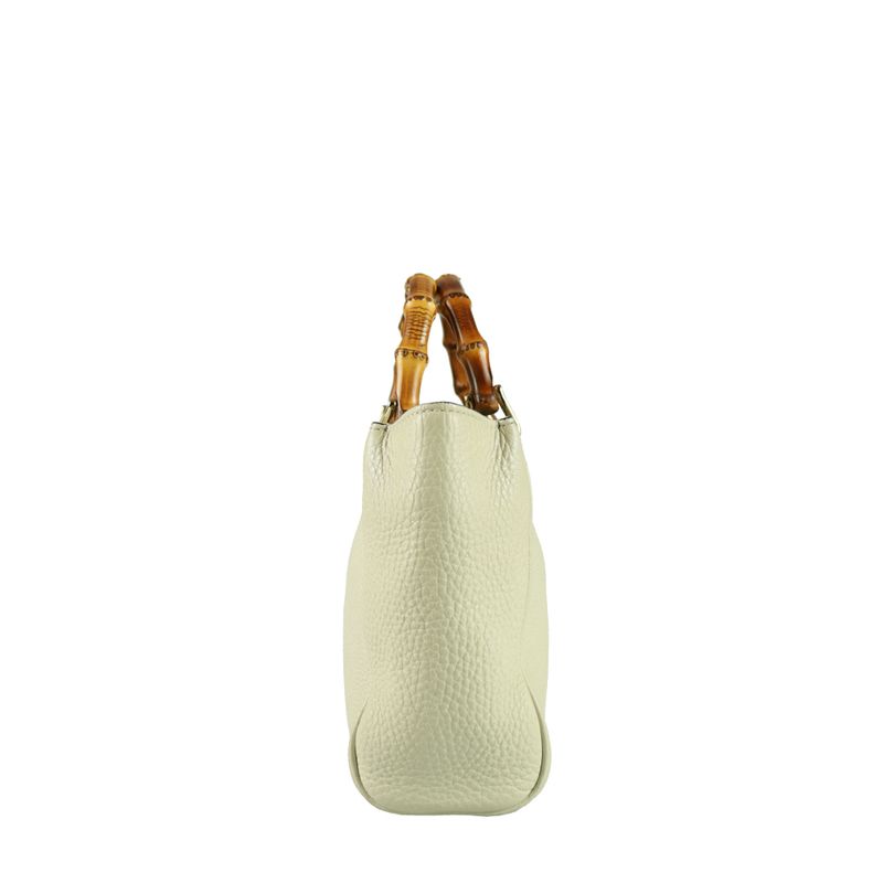 Mini-Bolsa-Gucci-Bamboo-Shopper-Branca