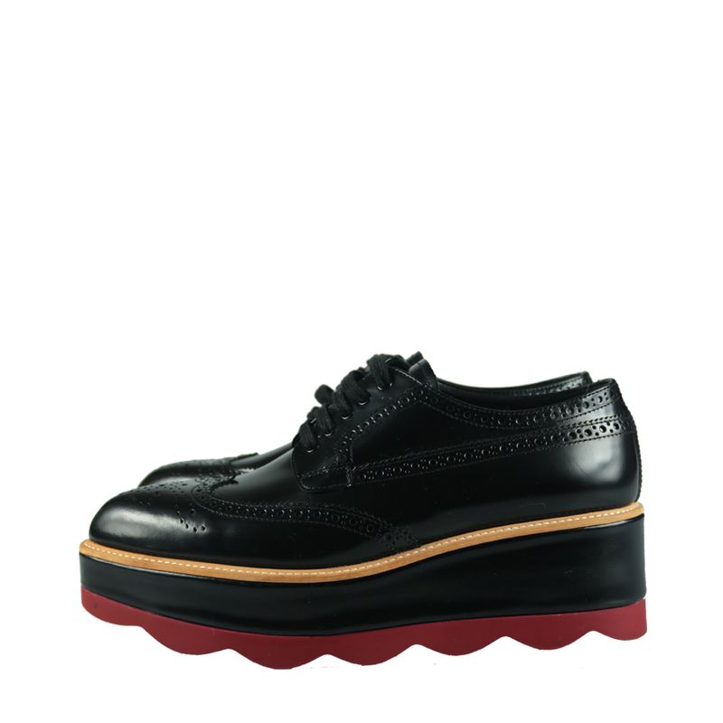 Sapato-Prada-Flatform-Couro