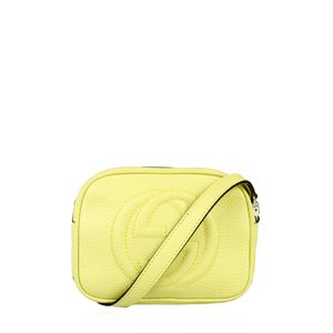 Bolsa Gucci Soho Disco Baby Amarela