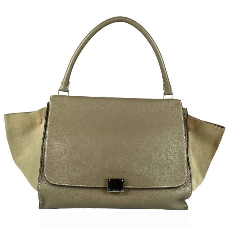 Bolsa-Celine-Trapeze-Cinza