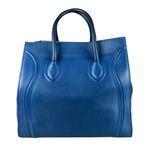 Bolsa-Celine-Luggage-Phanton-Couro-Azul
