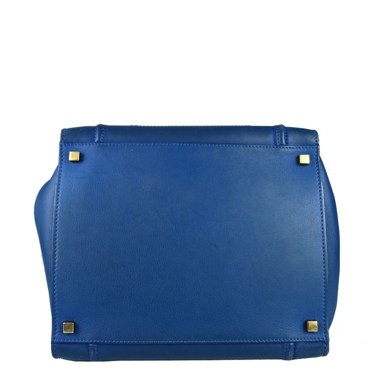 Bolsa-Celine-Luggage-Phanton-Couro-Azul