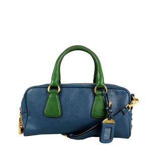 Bolsa Prada Duffel Saffiano Bicolor