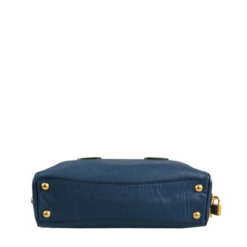 Bolsa-Prada-Duffel-Saffiano-Bicolor