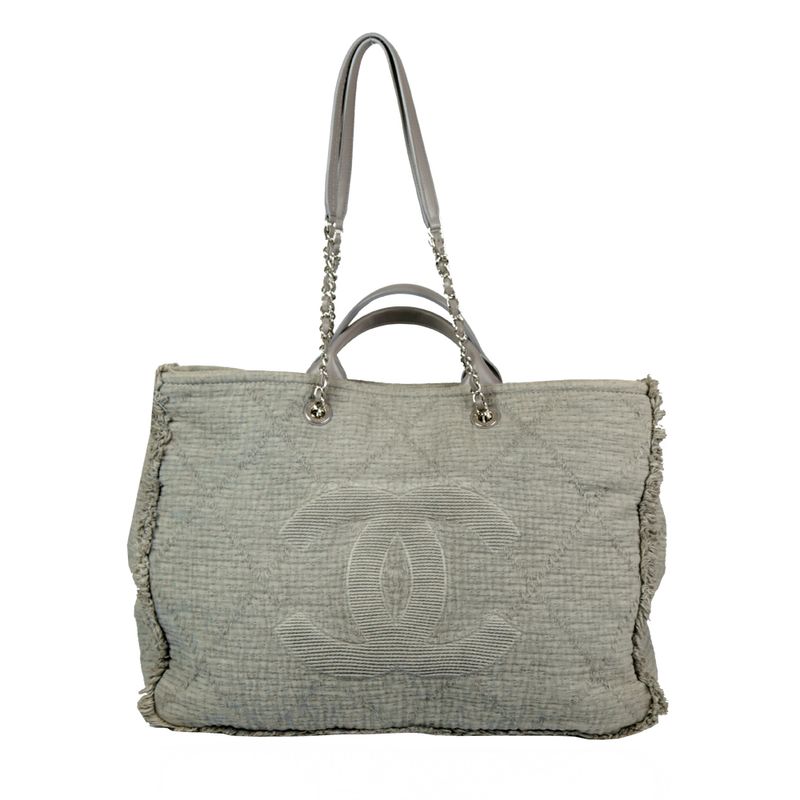 Bolsa-Chanel-Deauville-Cinza