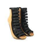 Sandalia-Ankle-Boot-Gucci-Camurca-Caramelo-e-Preta