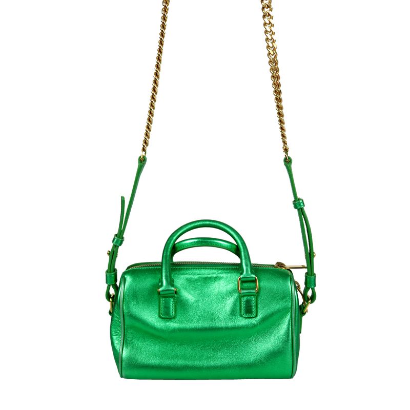 Bolsa-Saint-Laurent-Duffle-Baby-Verde