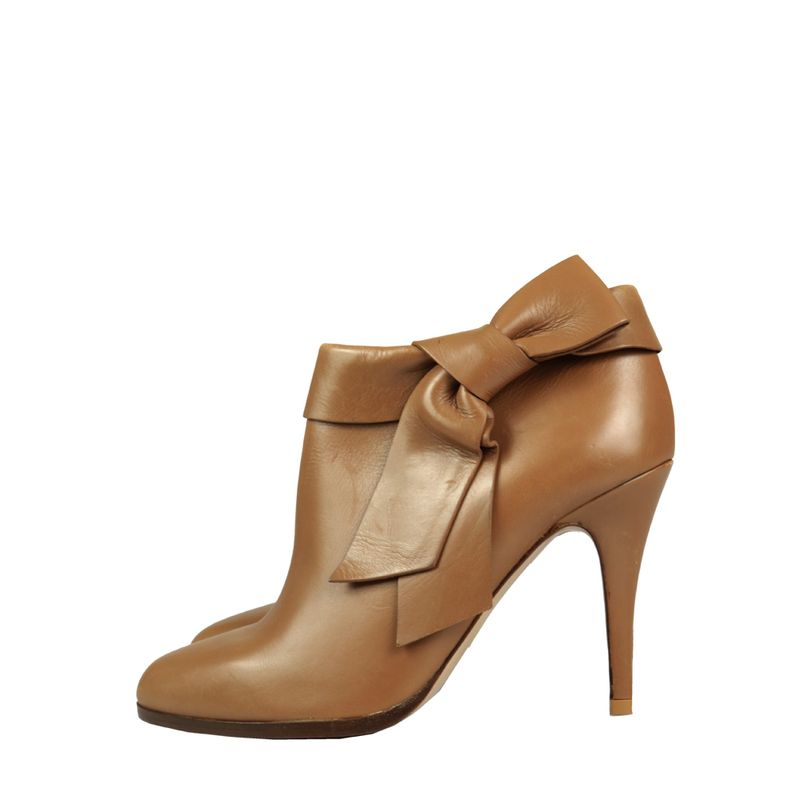 Ankle-Boot-Valentino-Couro-Bege