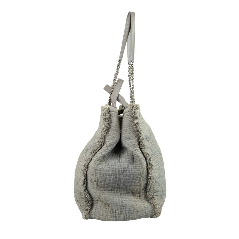 Bolsa-Chanel-Deauville-Cinza