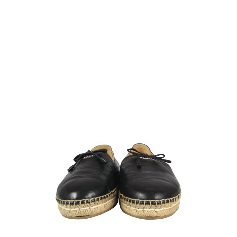 Espadrille-Prada-Couro-Preto