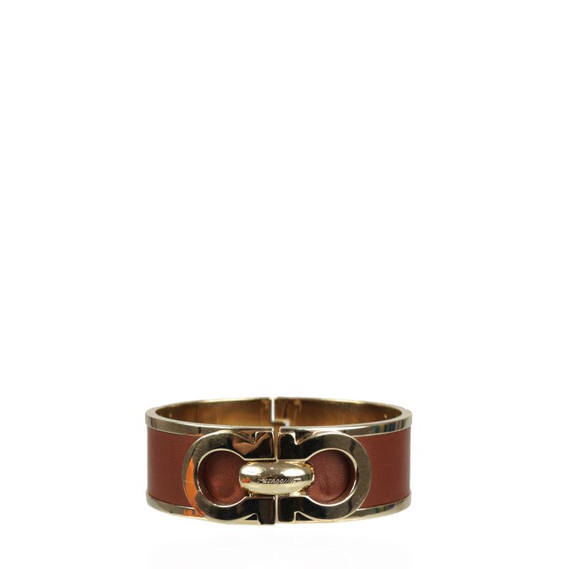 Bracelete-Salvatore-Ferragamo-Marrom
