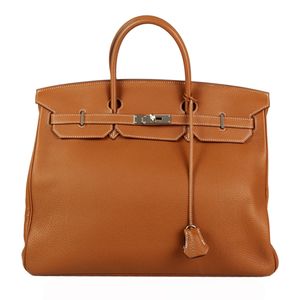 Bolsa Hermes Birkin 40 Caramelo