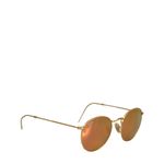 Oculos-Ray-Ban-Round-Espelhado-Dourado
