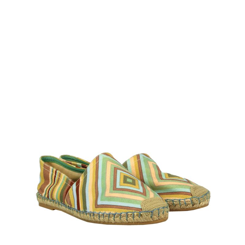 Espadrille-Valentino-Estampada-Bege-e-Verde