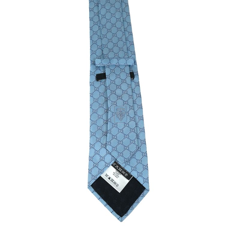 Gravata-Gucci-Azul-Clara-Estampa-GG