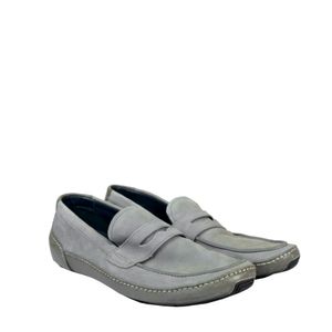 Mocassim Cole Haan Camurça Cinza