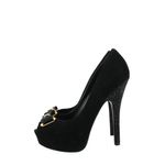 Peep-Toe-Louis-Vuitton-Camurca-Preto-com-Laco-e-Strass