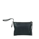 Clutch-Balenciaga-Motorcross-Couro-Azul-Marinho