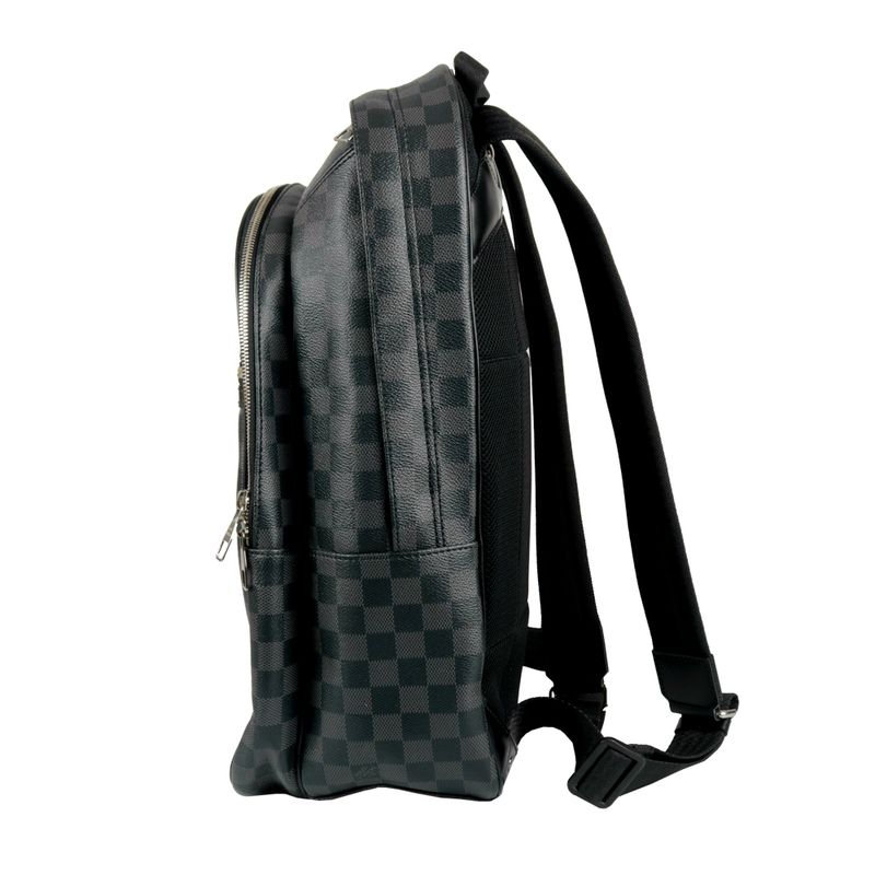 Mochila-Louis-Vuitton-Damier-Graphite-Michael-Preta