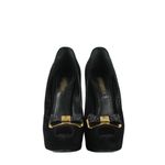 Peep-Toe-Louis-Vuitton-Camurca-Preto-com-Laco-e-Strass