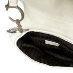 Bolsa-Christian-Dior-Saddle-Couro-Branco