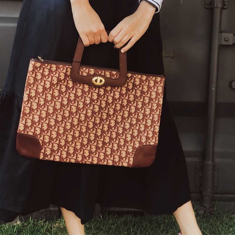 61000-Bolsa-Christian-Dior-Diorissimo-Vermelha-Vintage-verso