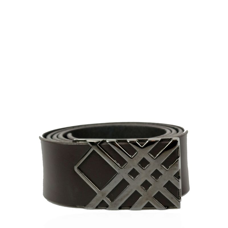 Cinto-Burberry-Couro-Marrom