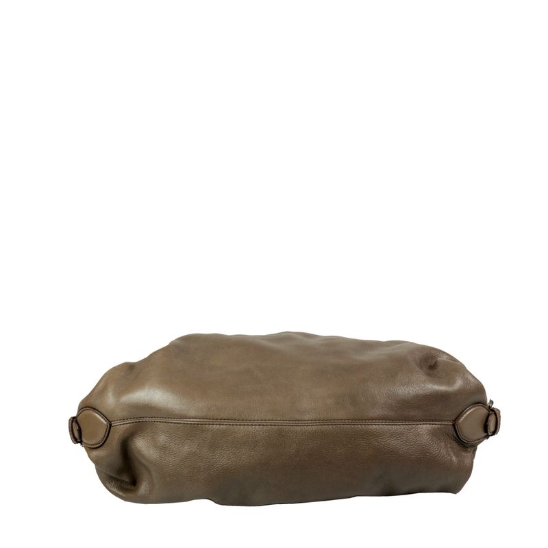 Bolsa-Fendi-Doctor-B-Couro-Cinza