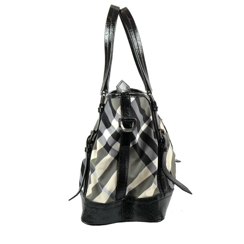 61136-Bolsa-Burberry-Beat-Check-Verniz-Preto