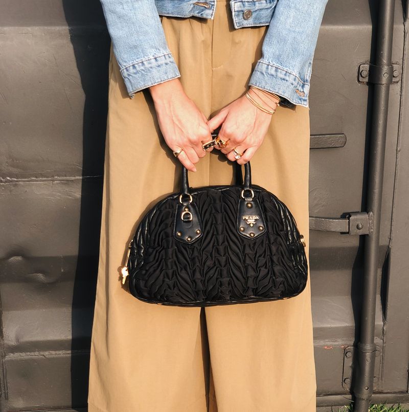 Bolsa-Prada-Matelasse-Nylon