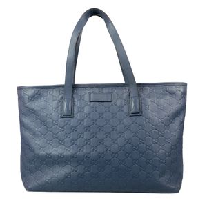 Bolsa Gucci Guccissima Couro Azul