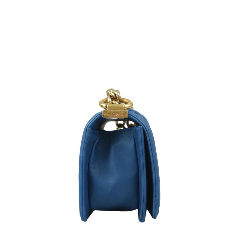 Bolsa-Chanel-Mini-Bow-Couro-Azul
