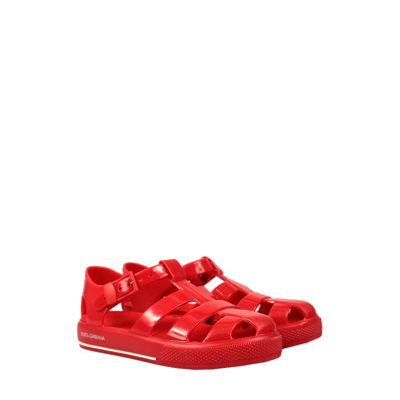 61161-Sandalia-Dolce-Gabbana-Borracha-Vermelho