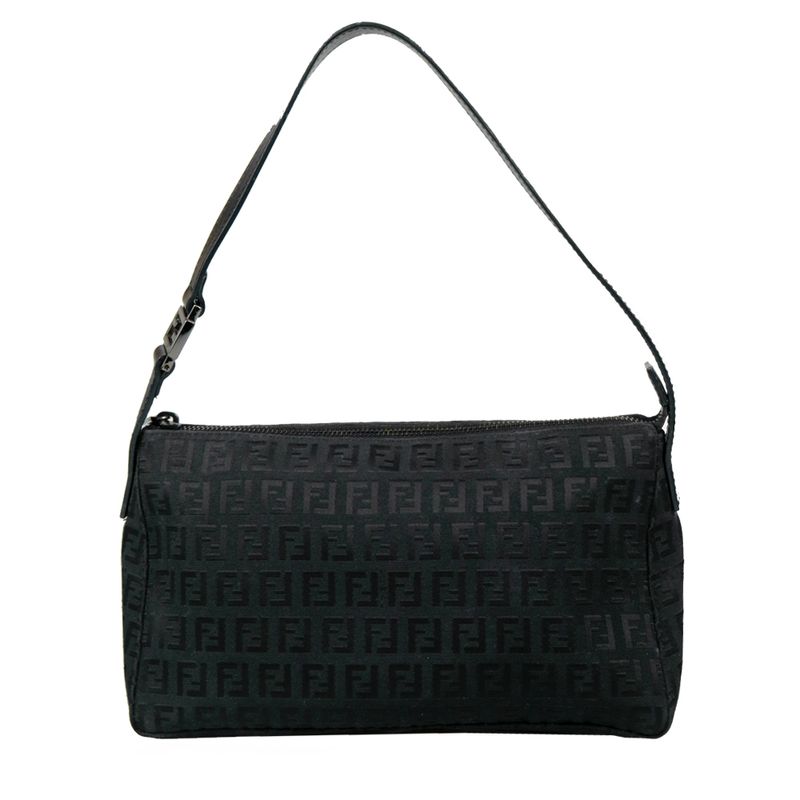 Mini-bolsa-Fendi-Vintage-Monograma-Preta