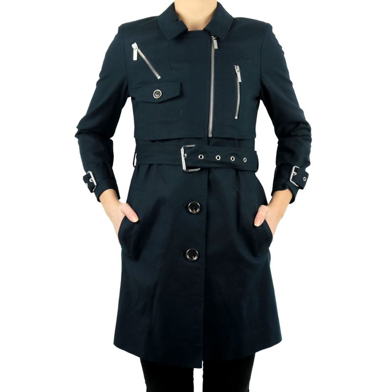 Trench-Coat-Michael-Kors-Azul-Marinho