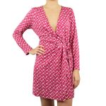 Vestido-Diane-Von-Furstenberg-Wrap-Dress-Estampado-Rosa-e-Branco