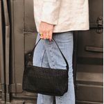 Mini-bolsa-Fendi-Vintage-Monograma-Preta