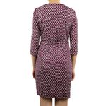 Vestido-Diane-Von-Furstenberg-Wrap-Dress-Estampado-Roxo-e-Preto