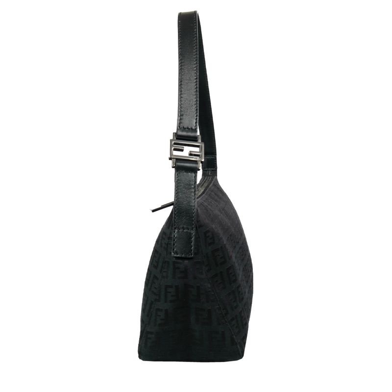 Mini-bolsa-Fendi-Vintage-Monograma-Preta