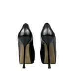 Pump-Saint-Laurent-Couro-Preto