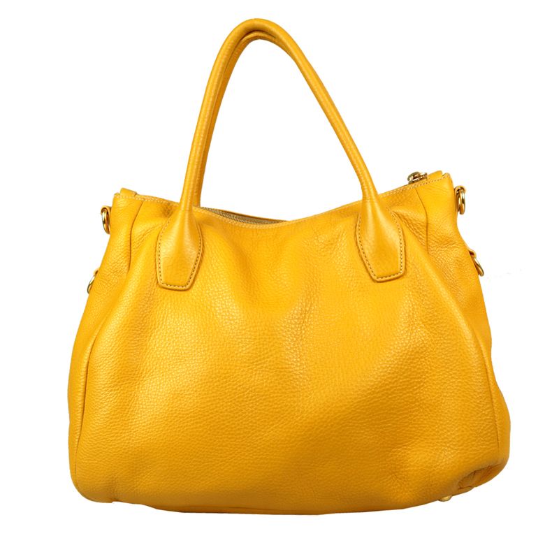 Bolsa-Prada-Couro-Amarela