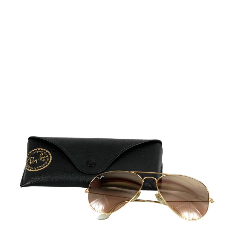 Oculos-Ray-Ban-Aviador-Dourado