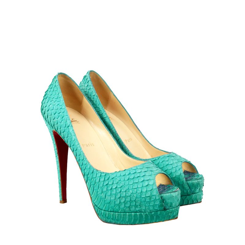 61190-Peep-Toe-Christian-Louboutin-Python-Turquesa